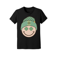 Product Retro St Patrick's Day happy go lucky Youth Jersey Tee
