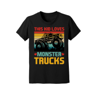 Product This Kid Loves Monster Trucks Youth Jersey Tee