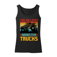 Product This Kid Loves Monster Trucks Women’s Tank Top