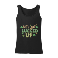Product Retro St Patrick's Day Lets get Lucke Uup Women’s Tank Top