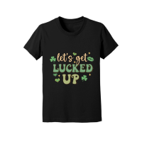 Product Retro St Patrick's Day Lets get Lucke Uup Youth Jersey Tee