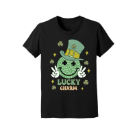 Product Retro St Patrick's Day lucky charm Youth Jersey Tee