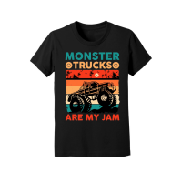 Product Monster Truck Are My Jam Youth Jersey Tee