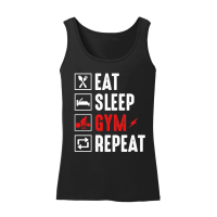 Product Eat Sleep Gym Repeat Women’s Tank Top