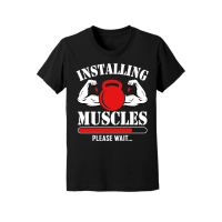 Product Installing Muscles Please Wait 2 Youth Jersey Tee