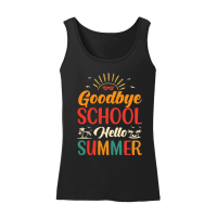 Product Goodbye School Hello Summer Women’s Tank Top
