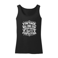 Product Vintage original 1981 quality limited edition aged to perfection Women’s Tank Top