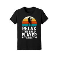 Product Relax the Bass Player Is Here Music Youth Jersey Tee