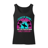 Product Surfer Mom Just Like a Regular Mom Only Cooler Women’s Tank Top