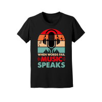 Product When Words Fail Music Speaks Youth Jersey Tee