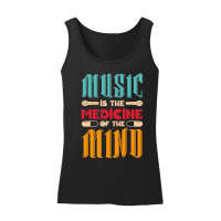 Product Music Is The Medicine Of The Mind Women’s Tank Top