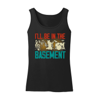 Product I'll be In the Basement Music Lover Women’s Tank Top