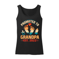 Product Promoted to Grandpa Women’s Tank Top