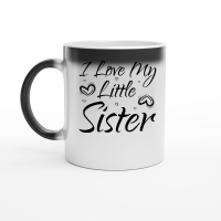 Product I Love My Little Sister Magic Ceramic Mug