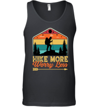Product Hike More Worry Less Hiking Unisex Tank Top