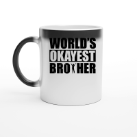 Product World's Okayest Brother Magic Ceramic Mug