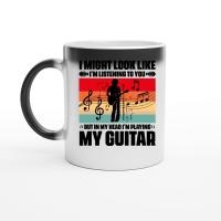 Product I'm Playing My Guitar Music Lover Magic Ceramic Mug