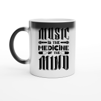 Product Music Is The Medicine Of The Mind Magic Ceramic Mug