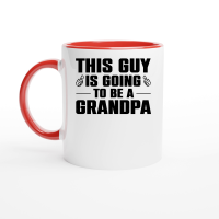 Product This Guy Is Going to Be A Grandpa Ceramic Mug with Color Inside