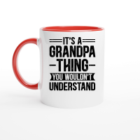 Product It's a Grandpa Thing You Wouldn't Understand Ceramic Mug with Color Inside