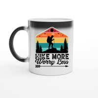 Product Hike More Worry Less Hiking Magic Ceramic Mug