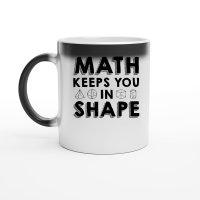 Product Math Keeps you in Shape Math Teacher Magic Ceramic Mug