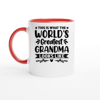 Product This is What The World's Greatest Grandma Looks Like Ceramic Mug with Color Inside