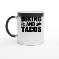 Product Biking and Tacos Magic Ceramic Mug