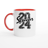Product Senior 2024 Class 2024 Graduation 2 Ceramic Mug with Color Inside