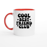 Product Cool Best Friend Club 01 Ceramic Mug with Color Inside