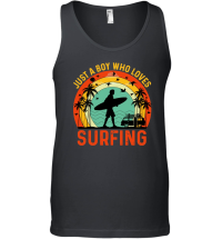 Product Just a Boy Who Loves Surfing Unisex Tank Top