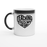 Product Teaching Fills My Heart 01 Magic Ceramic Mug