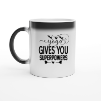 Product Yoga Gives You Superpowers 01 Magic Ceramic Mug