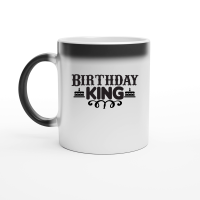 Product Birthday King SVG Design 01 Magic Ceramic Mug