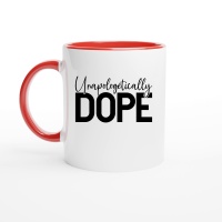 Product Unapologetically Dope 01 Ceramic Mug with Color Inside