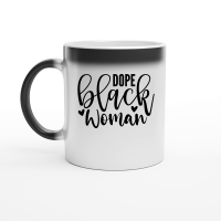 Product Dope Black Woman 01 Magic Ceramic Mug