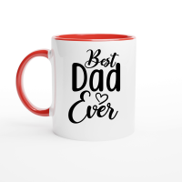 Product Best Dad Ever 01 Ceramic Mug with Color Inside
