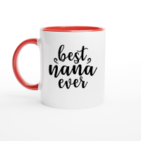 Product Best Nana Ever 01 Ceramic Mug with Color Inside