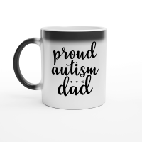 Product proud autism dad 01 Magic Ceramic Mug