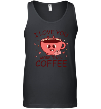 Product Retro Valentine Coffee Sublimation Unisex Tank Top