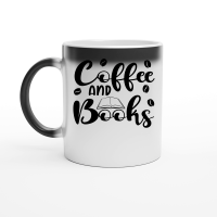 Product Coffee and books Magic Ceramic Mug