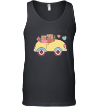 Product Retro Valentine Couple Bears Sublimation Unisex Tank Top