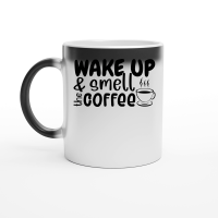 Product Wake up and smell the coffee Magic Ceramic Mug