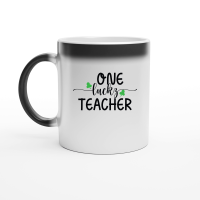 Product one Lucky Teacher SVG Design 01 Magic Ceramic Mug