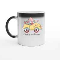 Product Retro Valentine Gnome  Sublimation Magic Ceramic Mug