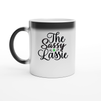 Product The Sassy Lassie SVG Cut File 01 Magic Ceramic Mug