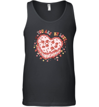 Product Retro Valentine Heart Cake Sublimation Unisex Tank Top