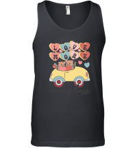 Product Retro Valentine Heart Candy Sublimation Unisex Tank Top