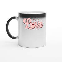 Product Retro Valentine Sublimation Magic Ceramic Mug