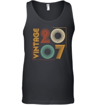 Product Vintage 2007 Birthday Unisex Tank Top
